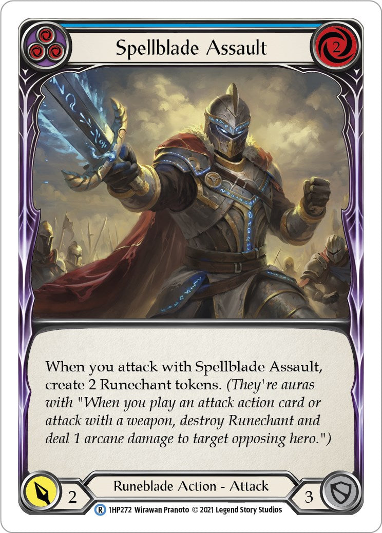 Flesh and Blood TCG: Spellblade Assault (Blue) image
