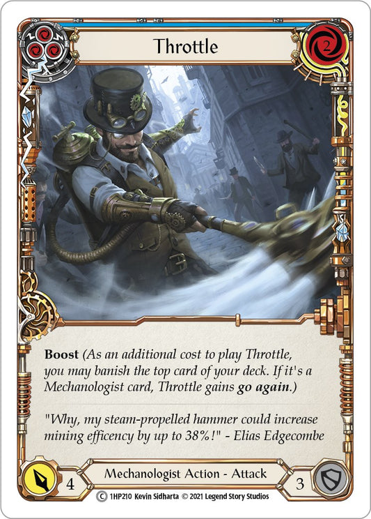 Flesh and Blood TCG: Throttle (Blue) image