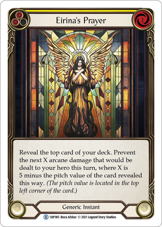 Flesh and Blood TCG: Eirina's Prayer (Yellow) image
