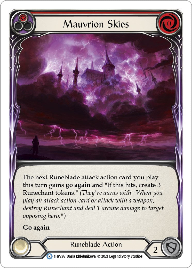 Flesh and Blood TCG: Mauvrion Skies (Red) image
