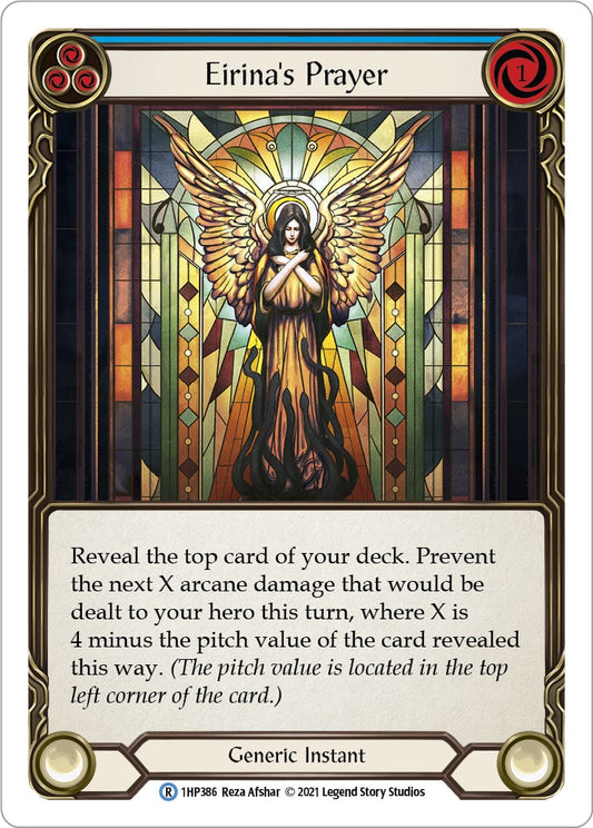 Flesh and Blood TCG: Eirina's Prayer (Blue) image