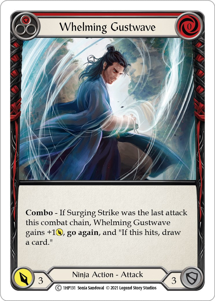 Flesh and Blood TCG: Whelming Gustwave (Red) image