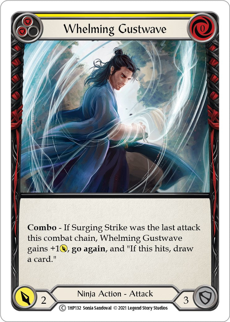 Flesh and Blood TCG: Whelming Gustwave (Yellow) image