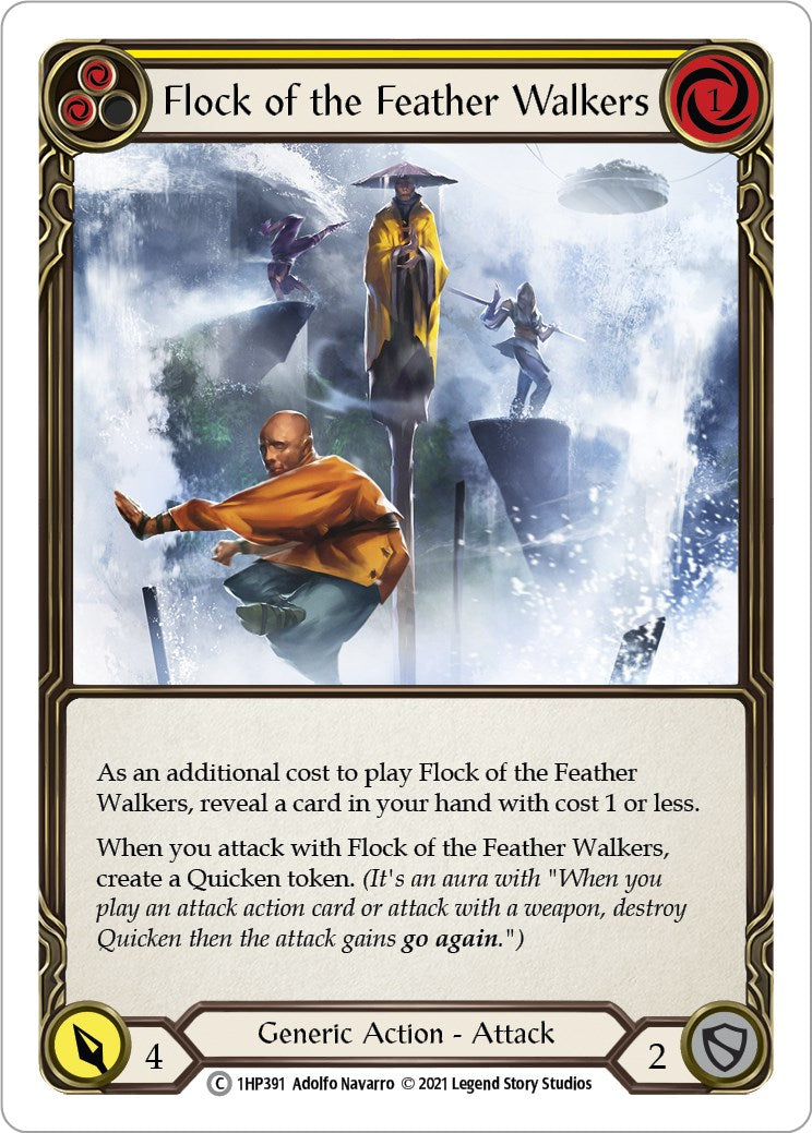 Flesh and Blood TCG: Flock of the Feather Walkers (Yellow) image