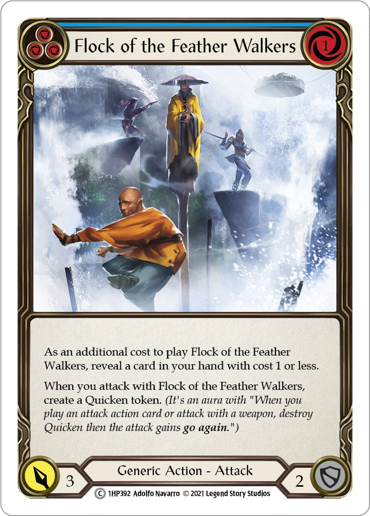 Flesh and Blood TCG: Flock of the Feather Walkers (Blue) image