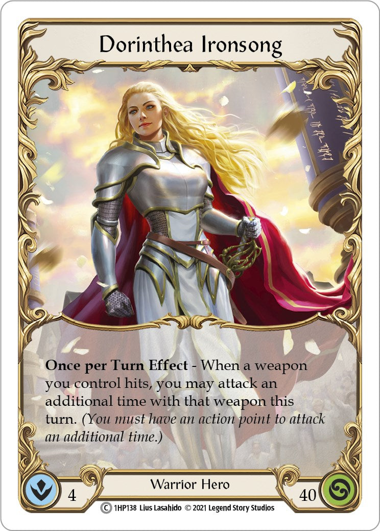 Flesh and Blood TCG: Dorinthea Ironsong image