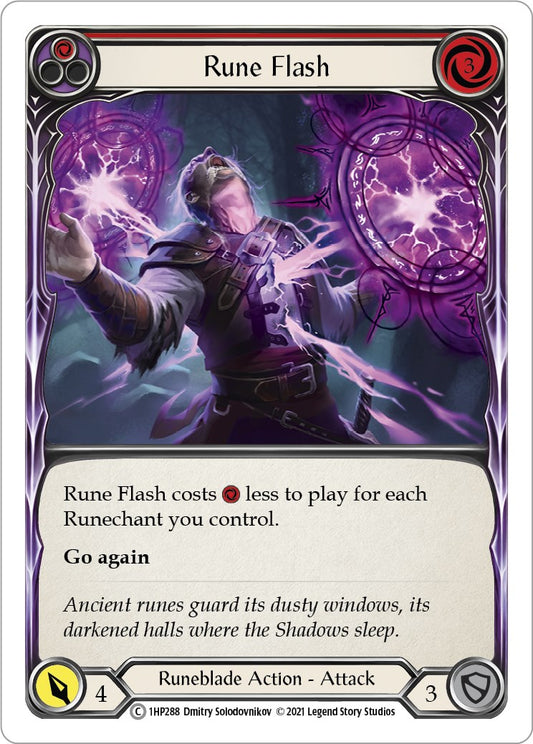 Flesh and Blood TCG: Rune Flash (Red) image
