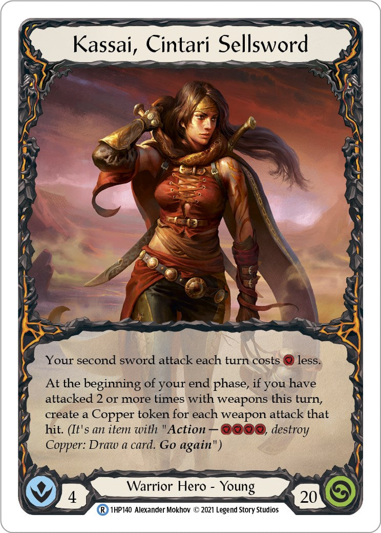 Flesh and Blood TCG: Kassai, Cintari Sellsword image