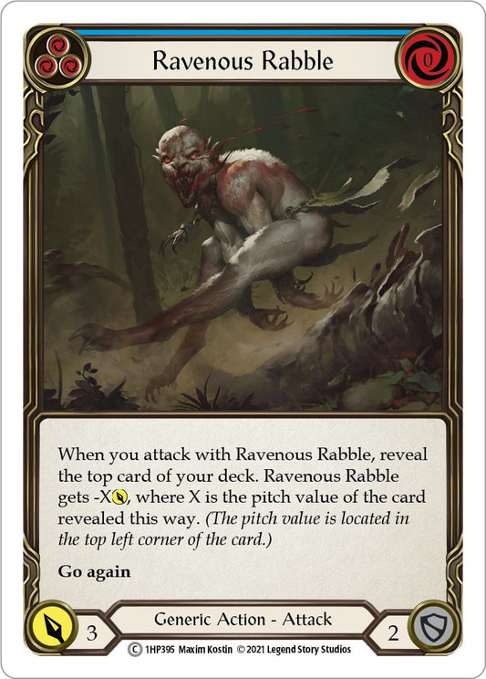 Flesh and Blood TCG: Ravenous Rabble (Blue) image