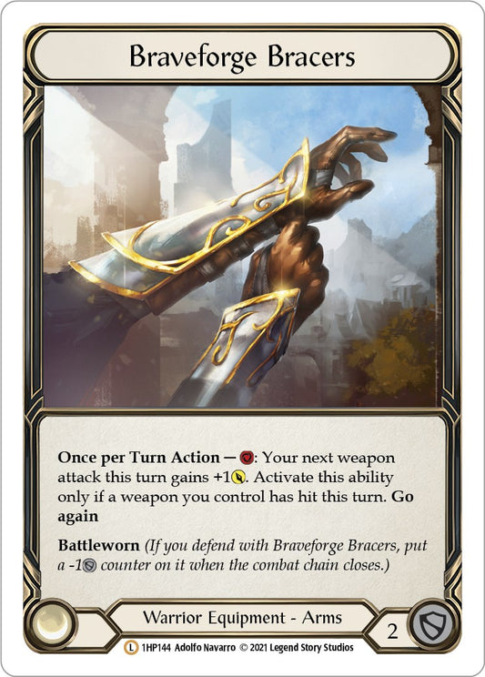 Flesh and Blood TCG: Braveforge Bracers image