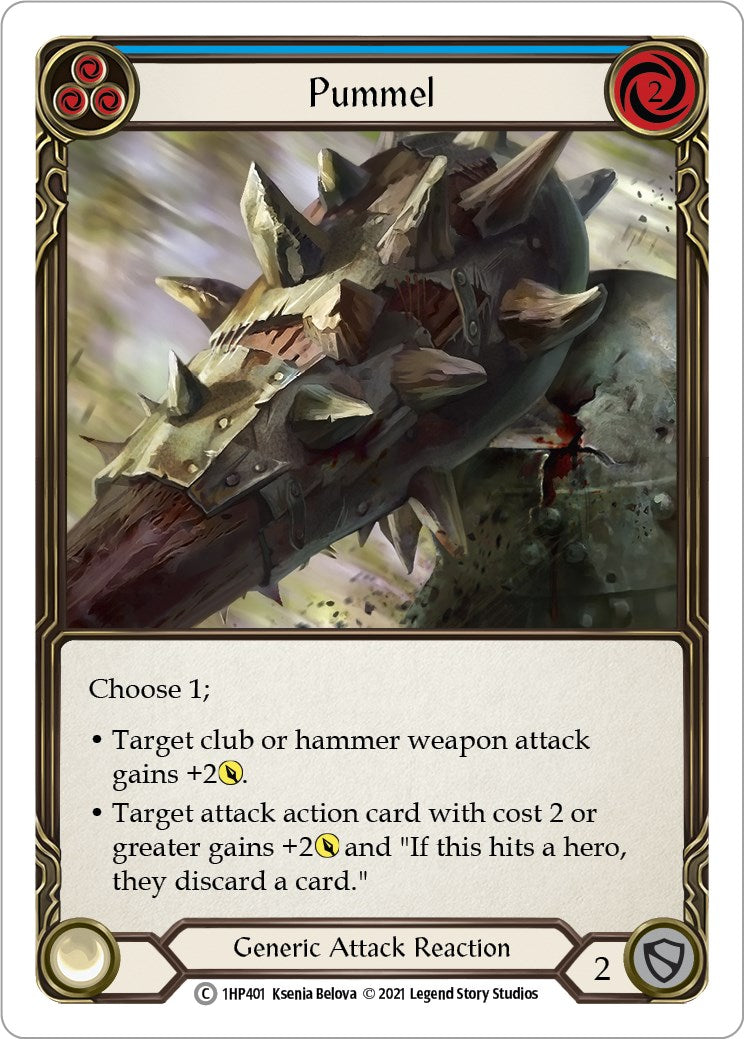 Flesh and Blood TCG: Pummel (Blue) image