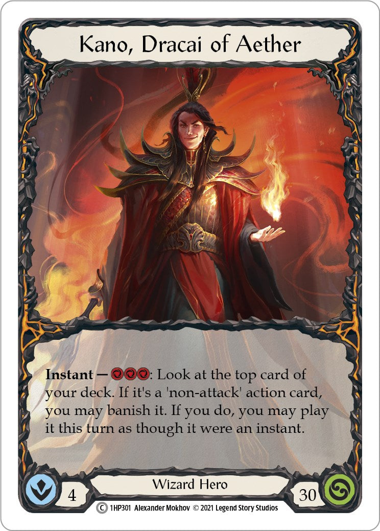 Flesh and Blood TCG: Kano, Dracai of Aether image