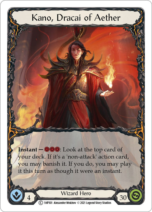 Flesh and Blood TCG: Kano, Dracai of Aether image