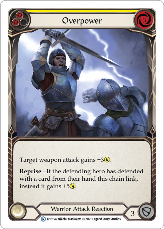 Flesh and Blood TCG: Overpower (Yellow) image