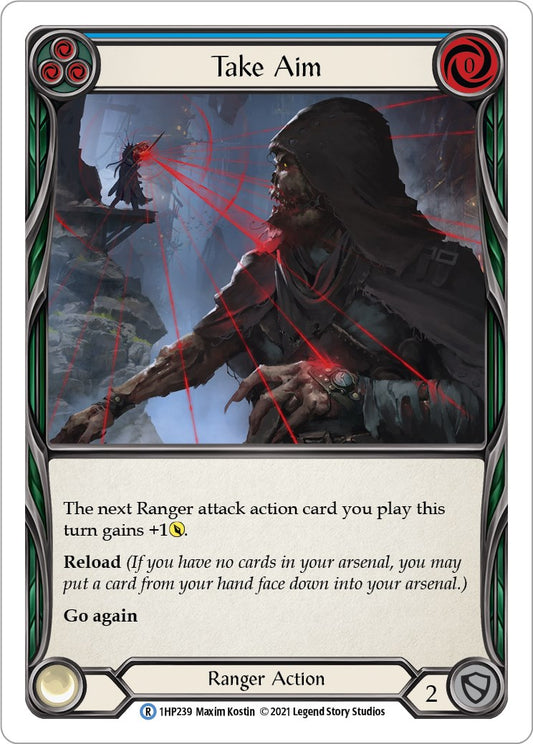 Flesh and Blood TCG: Take Aim (Blue) image