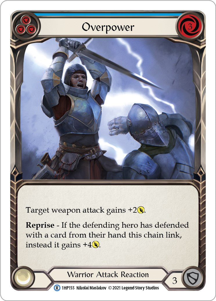 Flesh and Blood TCG: Overpower (Blue) image