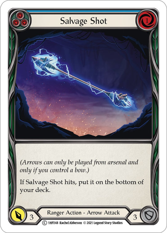 Flesh and Blood TCG: Salvage Shot (Blue) image