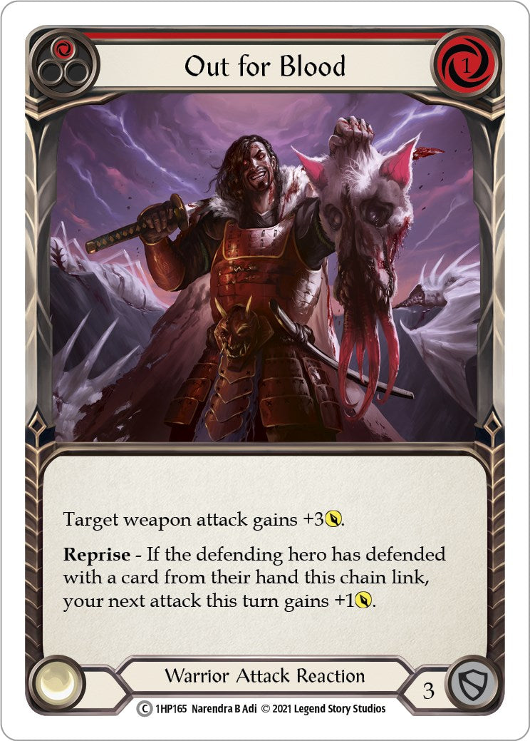 Flesh and Blood TCG: Out for Blood (Red) image