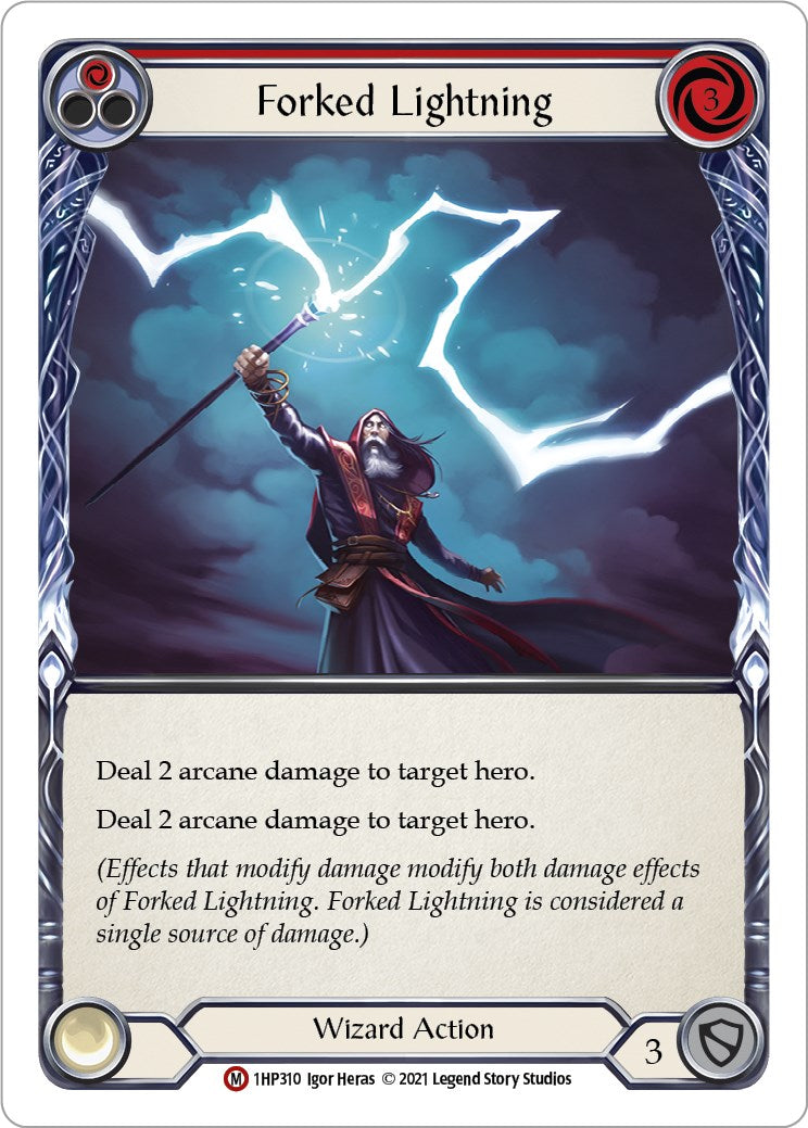 Flesh and Blood TCG: Forked Lightning image