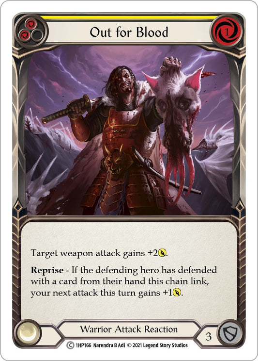 Flesh and Blood TCG: Out for Blood (Yellow) image