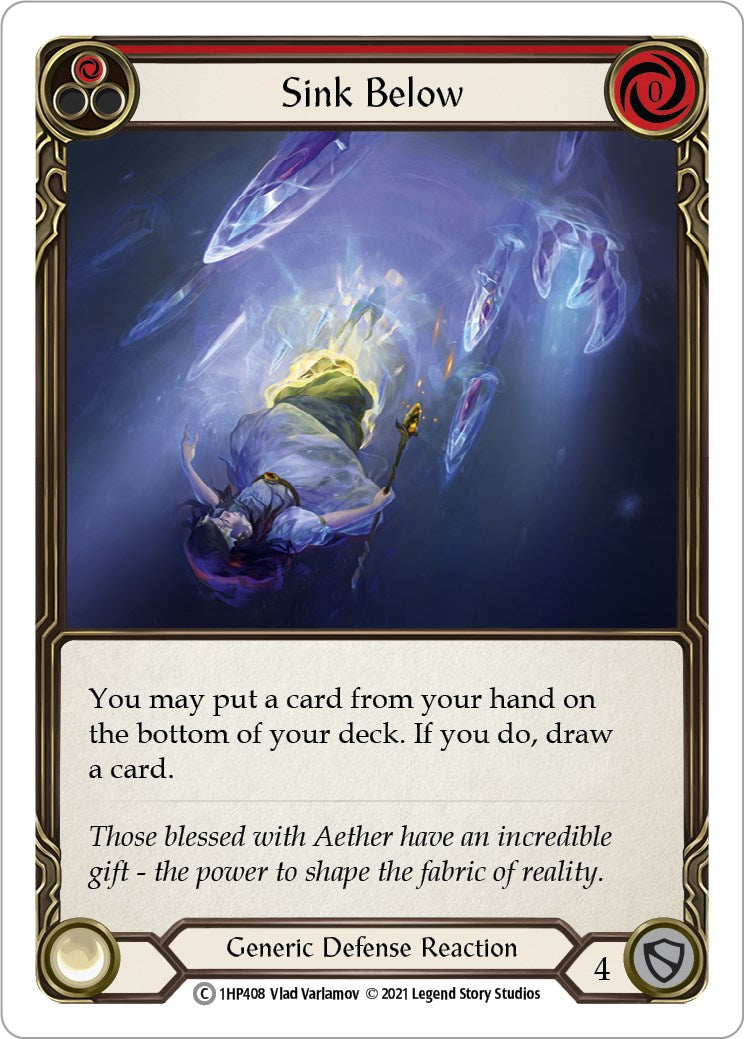 Flesh and Blood TCG: Sink Below (Red) image