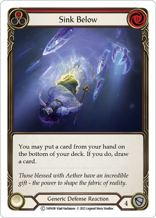 Flesh and Blood TCG: Sink Below (Red) image