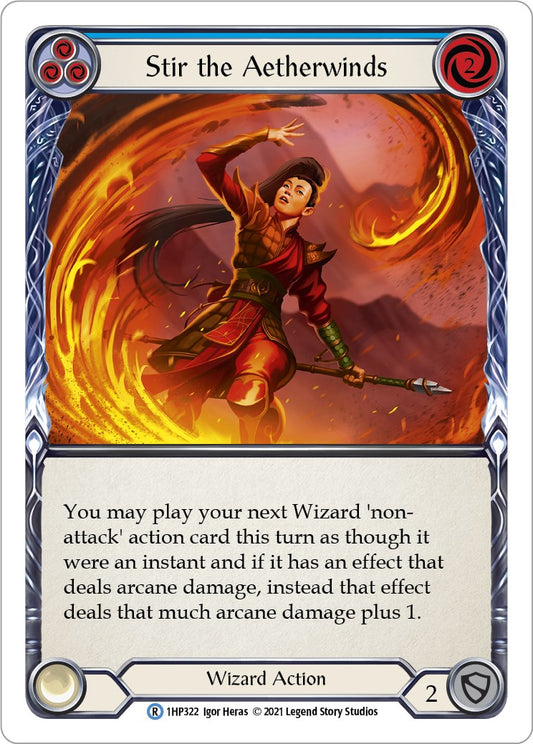 Flesh and Blood TCG: Stir the Aetherwinds (Blue) image