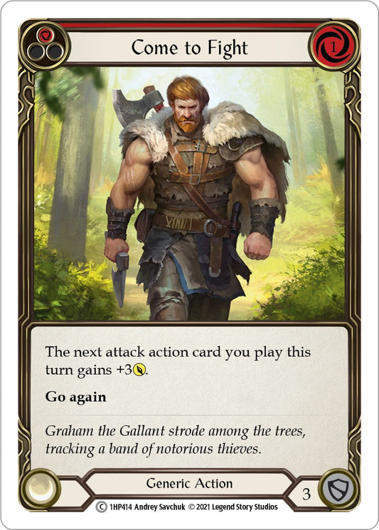 Flesh and Blood TCG: Come to Fight (Red) image