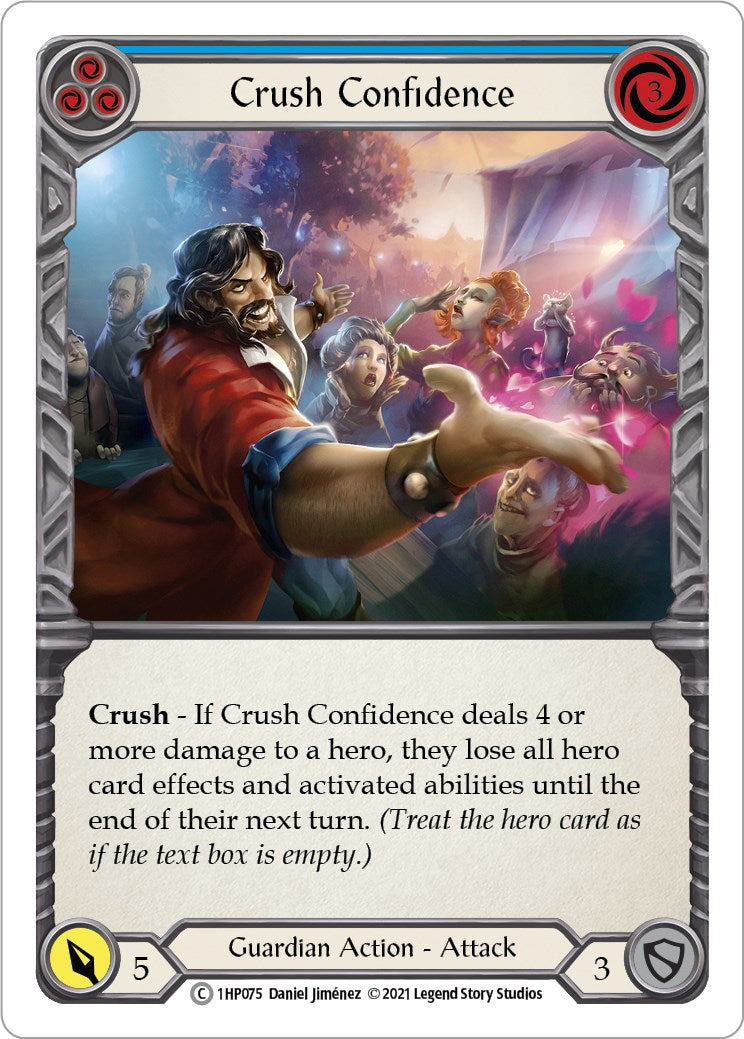 Flesh and Blood TCG: Crush Confidence (Blue) image