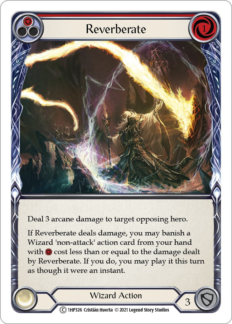 Flesh and Blood TCG: Reverberate (Red) image