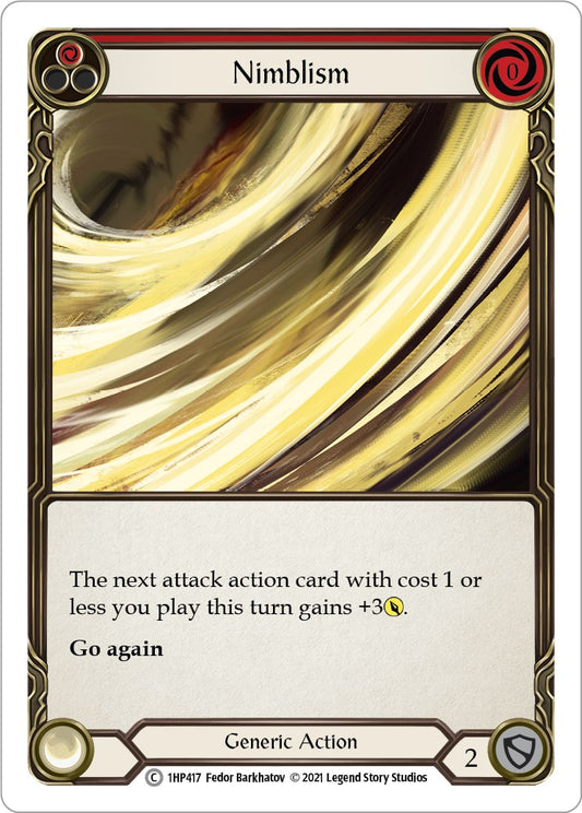 Flesh and Blood TCG: Nimblism (Red) image