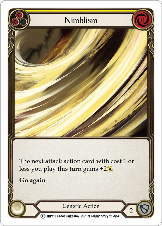 Flesh and Blood TCG: Nimblism (Yellow) image