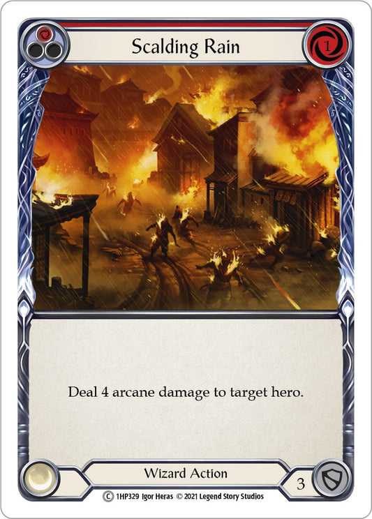 Flesh and Blood TCG: Scalding Rain (Red) image