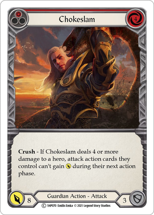 Flesh and Blood TCG: Chokeslam (Red) image