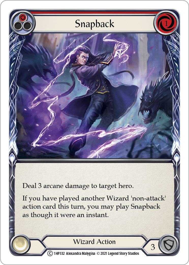 Flesh and Blood TCG: Snapback (Red) image