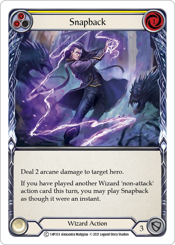 Flesh and Blood TCG: Snapback (Yellow) image