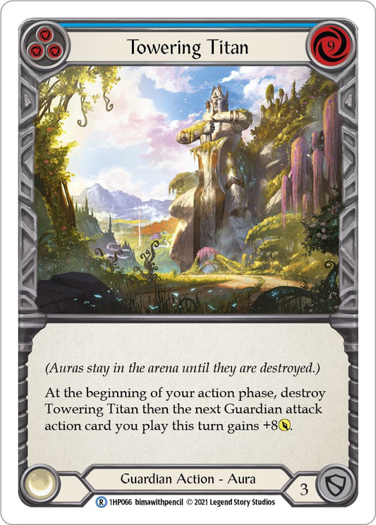 Flesh and Blood TCG: Towering Titan (Blue) image
