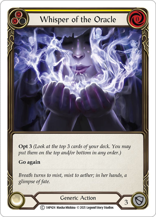 Flesh and Blood TCG: Whisper of the Oracle (Yellow) image