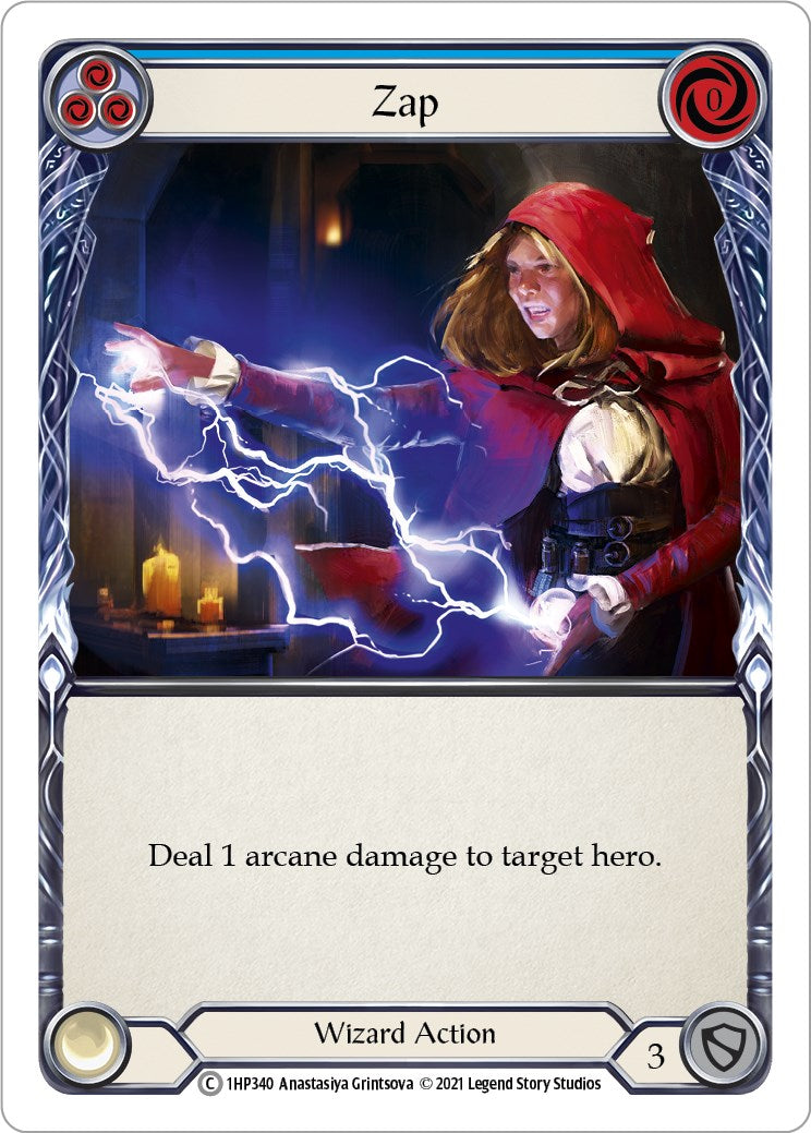 Flesh and Blood TCG: Zap (Blue) image