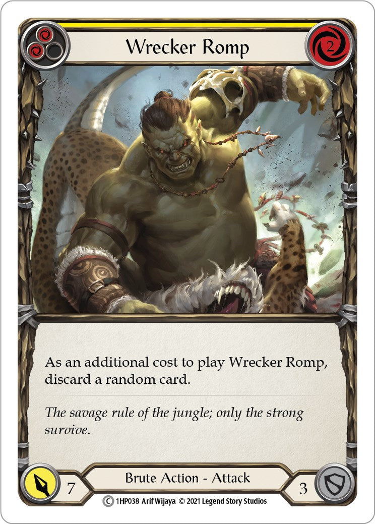 Flesh and Blood TCG: Wrecker Romp (Yellow) image