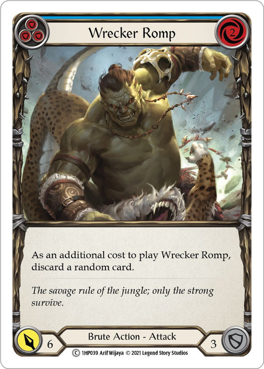 Flesh and Blood TCG: Wrecker Romp (Blue) image