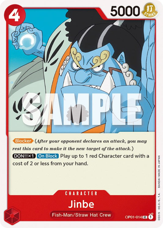 One Piece Card Game: Jinbe (014) card image