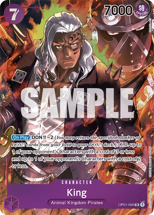 One Piece Card Game: King (096) (Parallel) card image