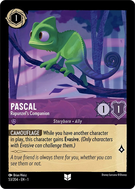 Disney Lorcana: Pascal - Rapunzel's Companion card image