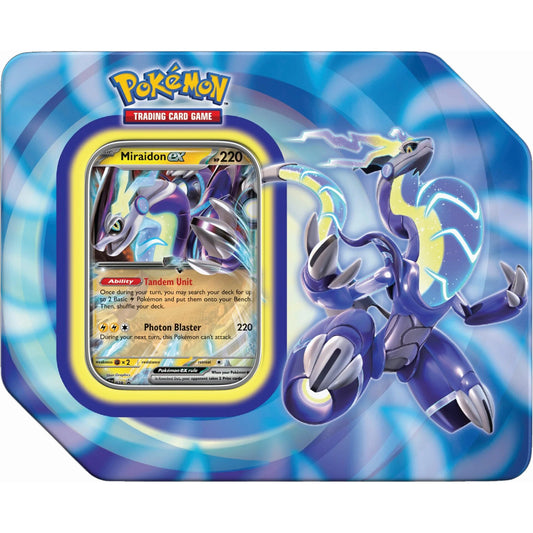 Paldea Legends Tin [Miraidon ex] (International Version)