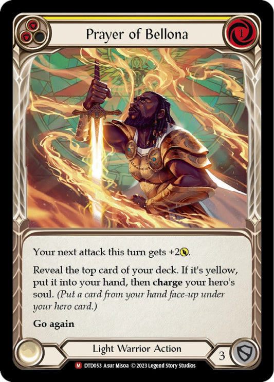 Flesh and Blood TCG: Prayer of Bellona image