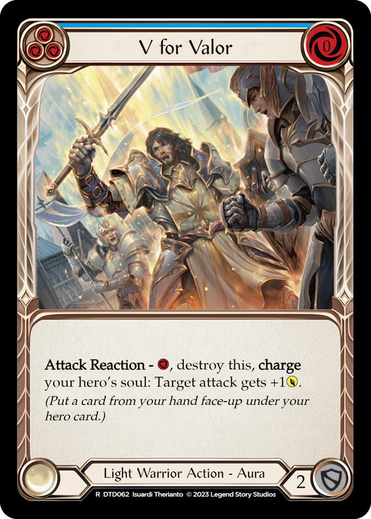 Flesh and Blood TCG: V for Valor (Blue) image