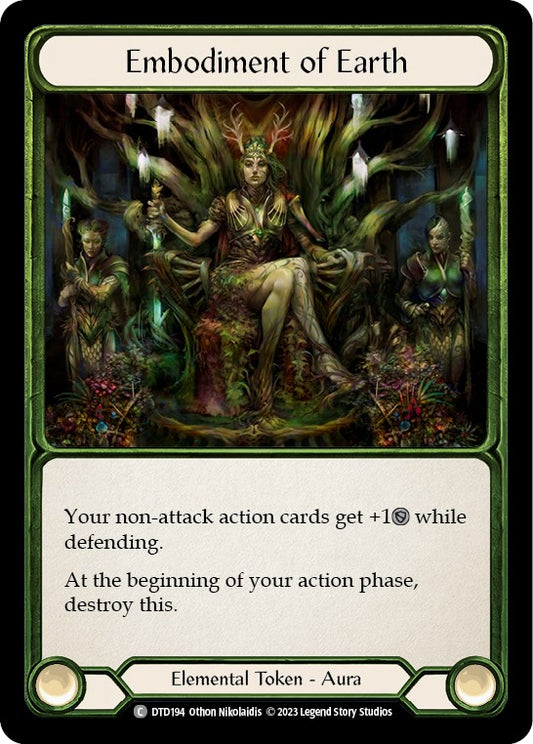 Flesh and Blood TCG: Embodiment of Earth image