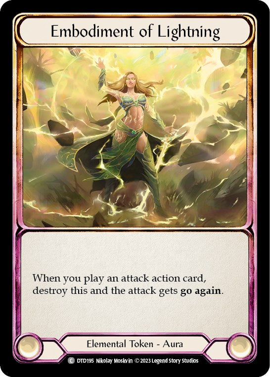 Flesh and Blood TCG: Embodiment of Lightning image