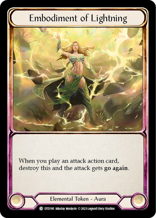 Flesh and Blood TCG: Embodiment of Lightning image